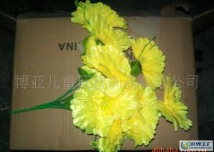 库存12头特大水仙花 假花 仿真花 娟花 闪光布花 丝布花_世界工厂网中国产品信息库